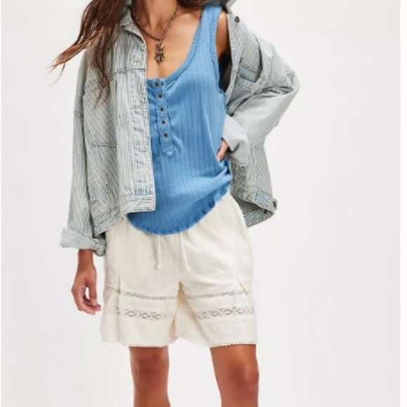 fREE People, Bryson Henley Tank, S, M, L, NWT - Picture 3 of 3